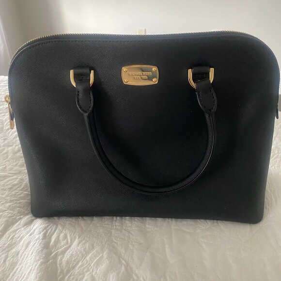 Michael Kors Black Leather Bag - Picture 1 of 3